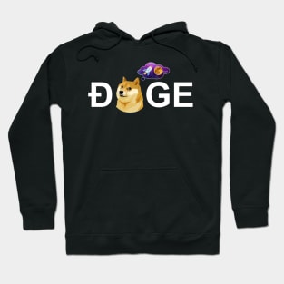 Dogecoin To The Moon Hoodie